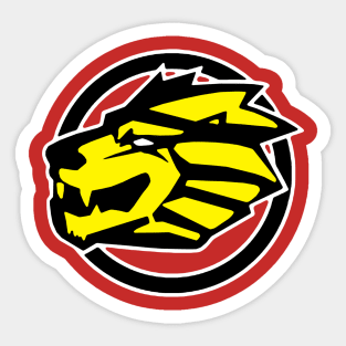 Blazing Lion Sticker